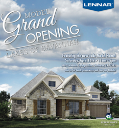 Lennar Houston to Host Model Home Grand Opening This Weekend April